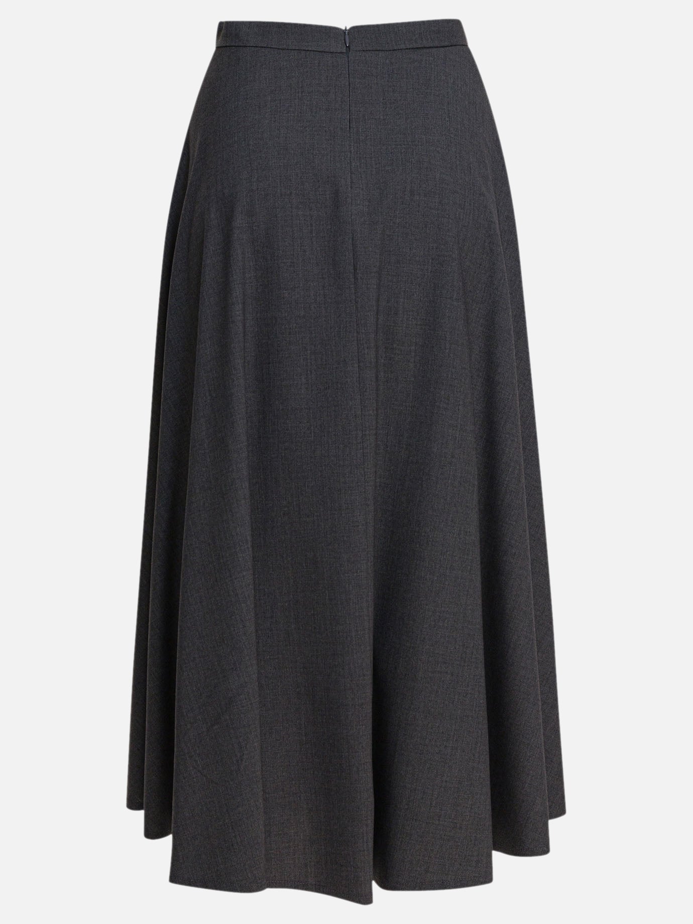 Long skirts Solid colour  Grey - Semper Women | PDP | VIETTI Online Store | thumbnail_2
