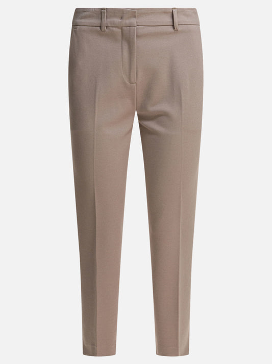 Pantaloni casual Solid colour  Beige - Semper Donna | PLP | VIETTI Online Store 
