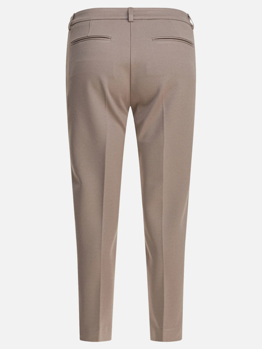 Pantaloni casual Solid colour  Beige - Semper Donna | PLP | VIETTI Online Store | 2
