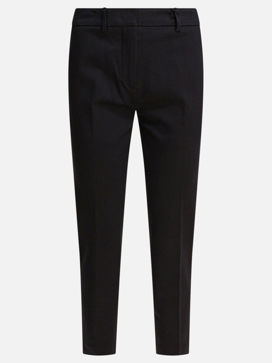 Pantaloni casual Solid colour  Nero - Semper Donna | PLP | VIETTI Online Store 
