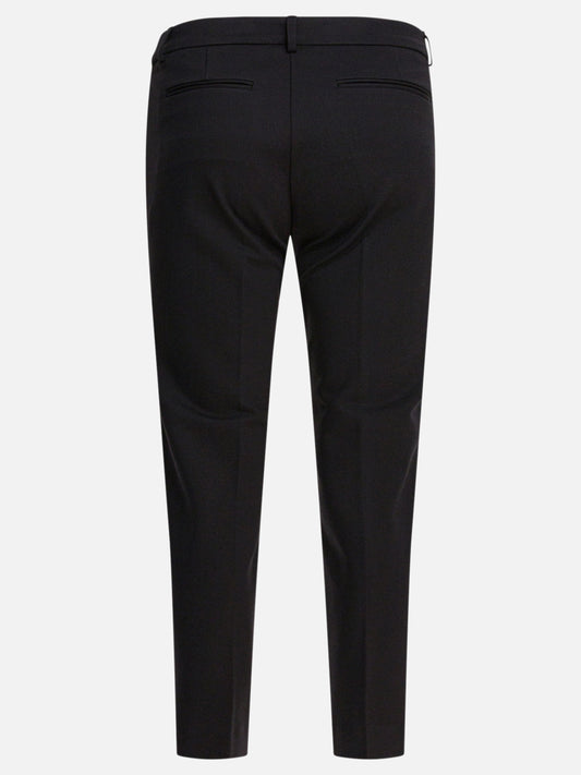 Pantaloni casual Solid colour  Nero - Semper Donna | PLP | VIETTI Online Store | 2

