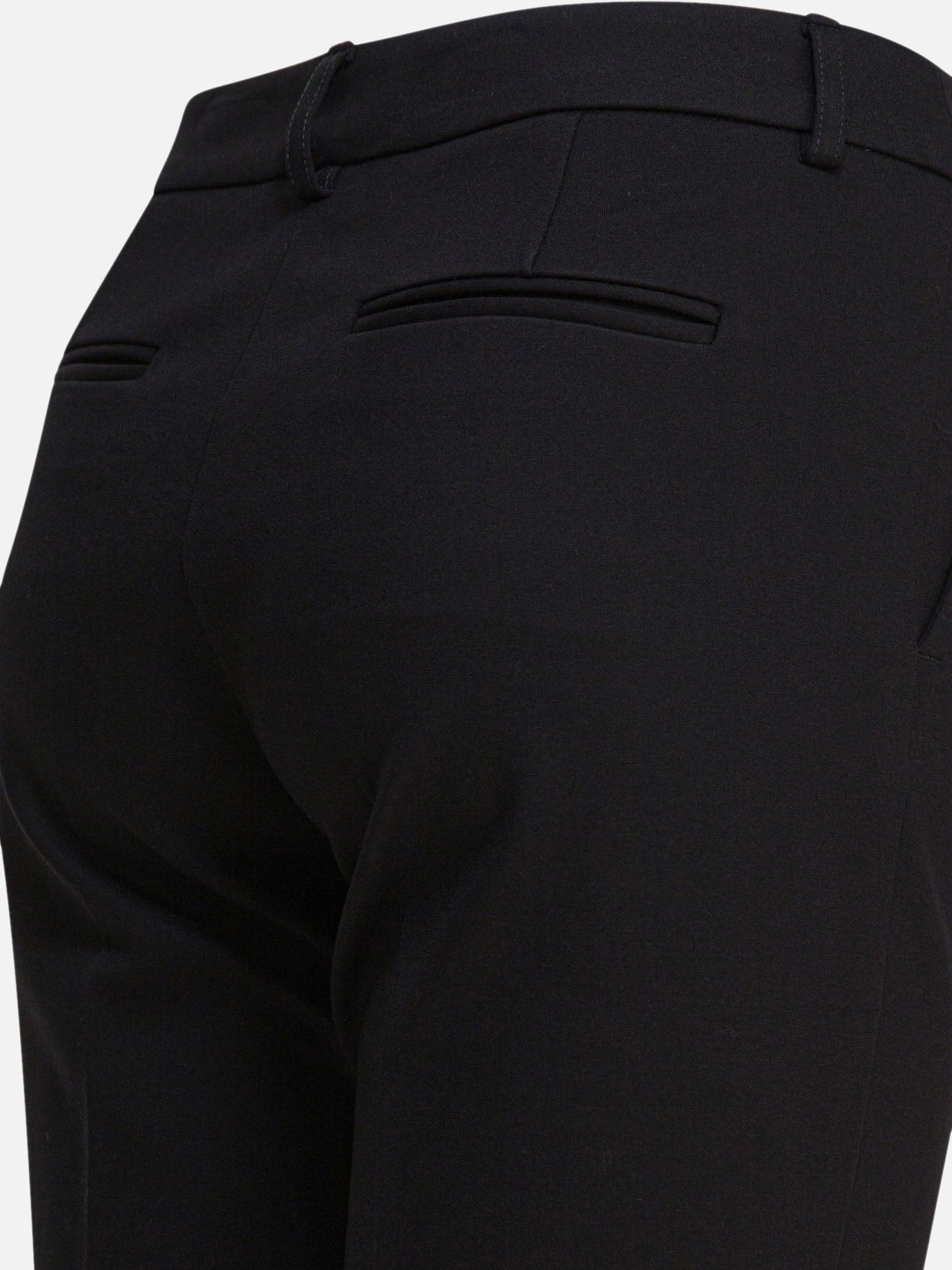 Pantaloni casual Solid colour  Nero - Semper Donna | PDP | VIETTI Online Store | thumbnail_4