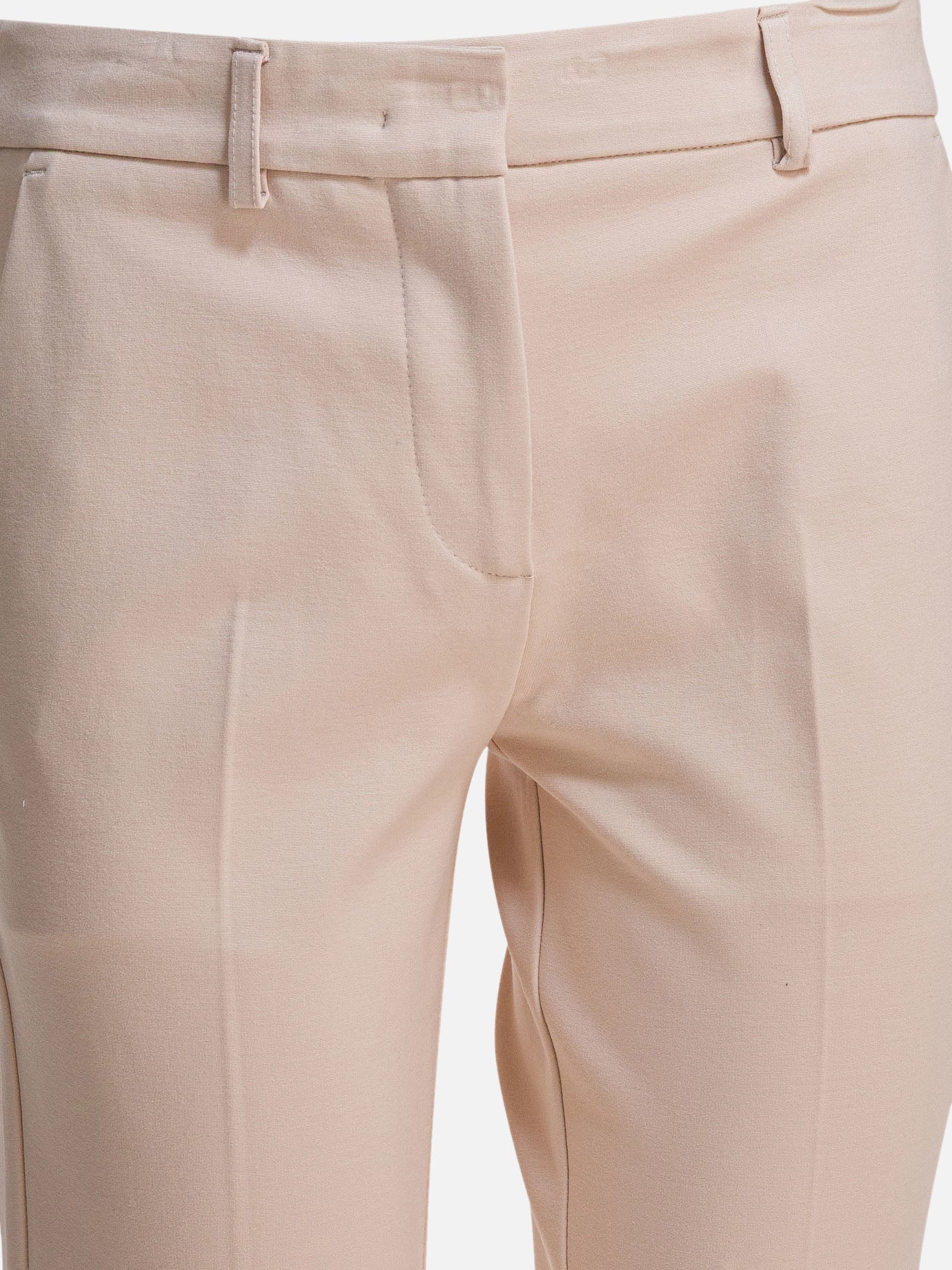Pantaloni casual Solid colour  Beige - Semper Donna | PDP | VIETTI Online Store | thumbnail_3