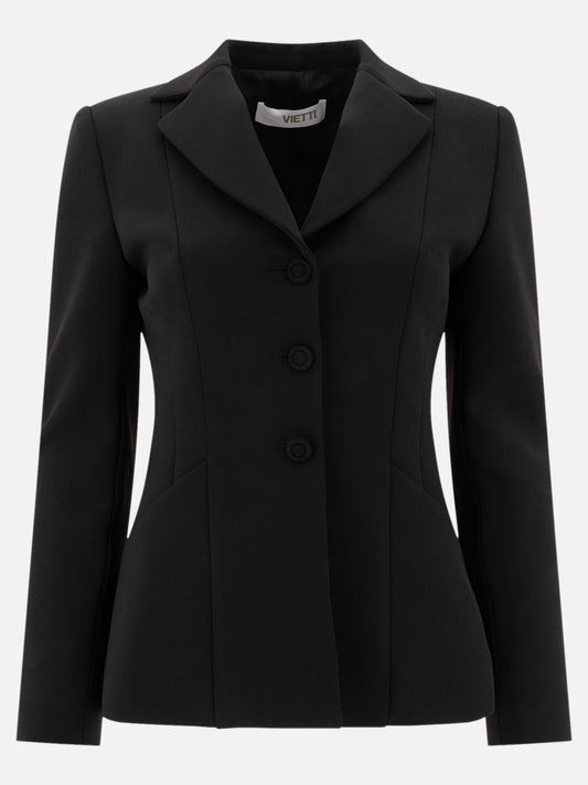 Blazer Solid colour  Nero - Semper Donna | PLP | VIETTI Online Store 
