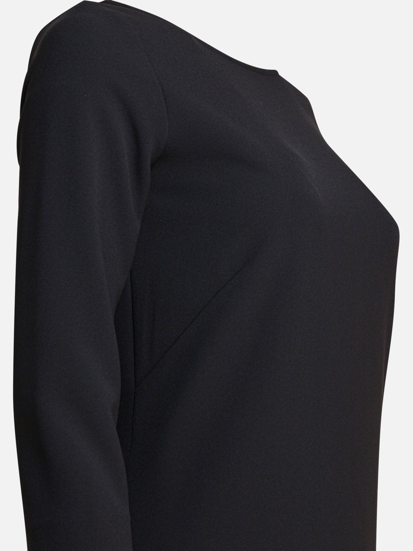 Mini dresses Solid colour  Black - Semper Women | PDP | VIETTI Online Store | thumbnail_4