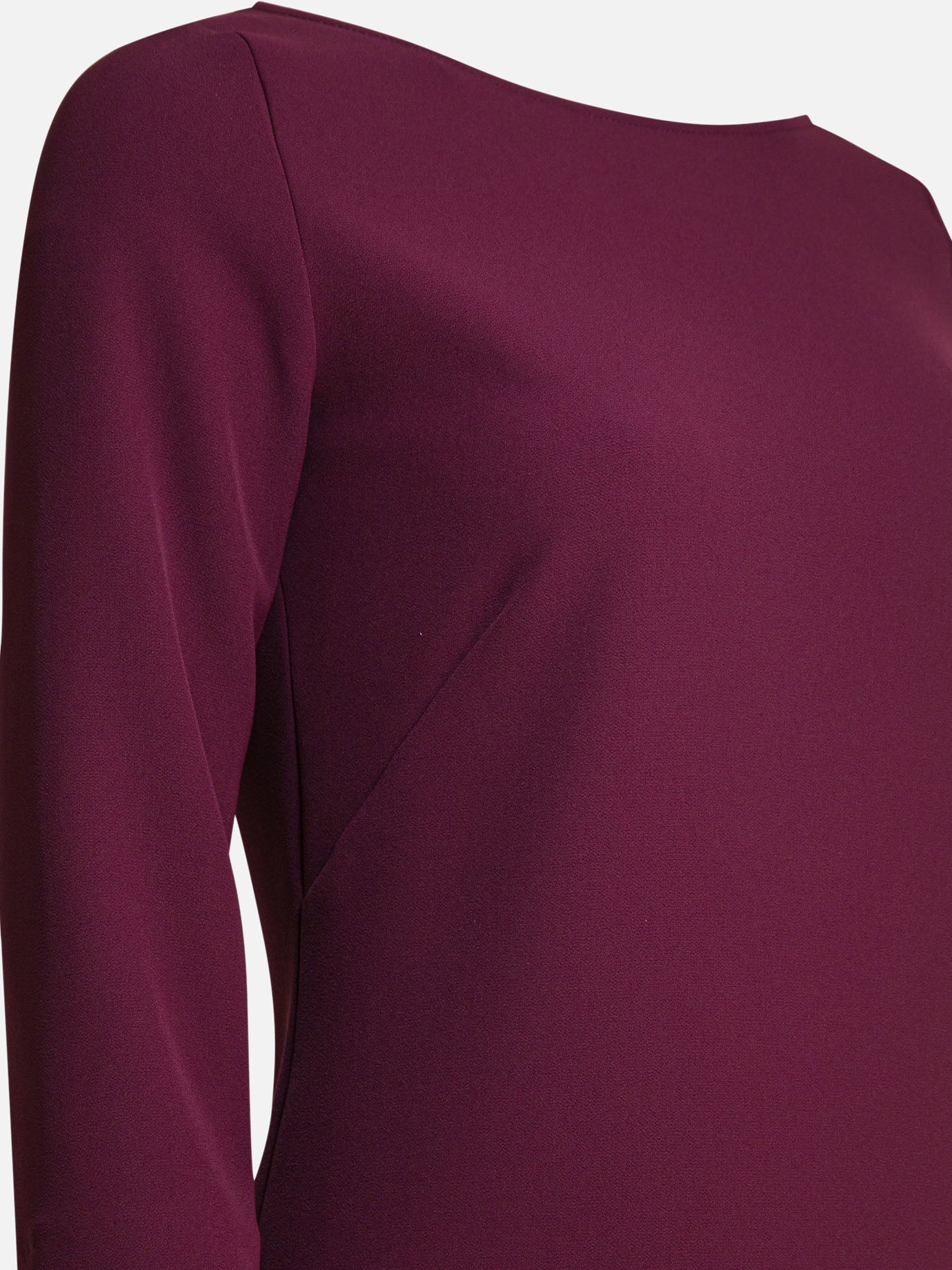 Midi dresses Solid colour  Bordeaux - Semper Women | PDP | VIETTI Online Store | thumbnail_4