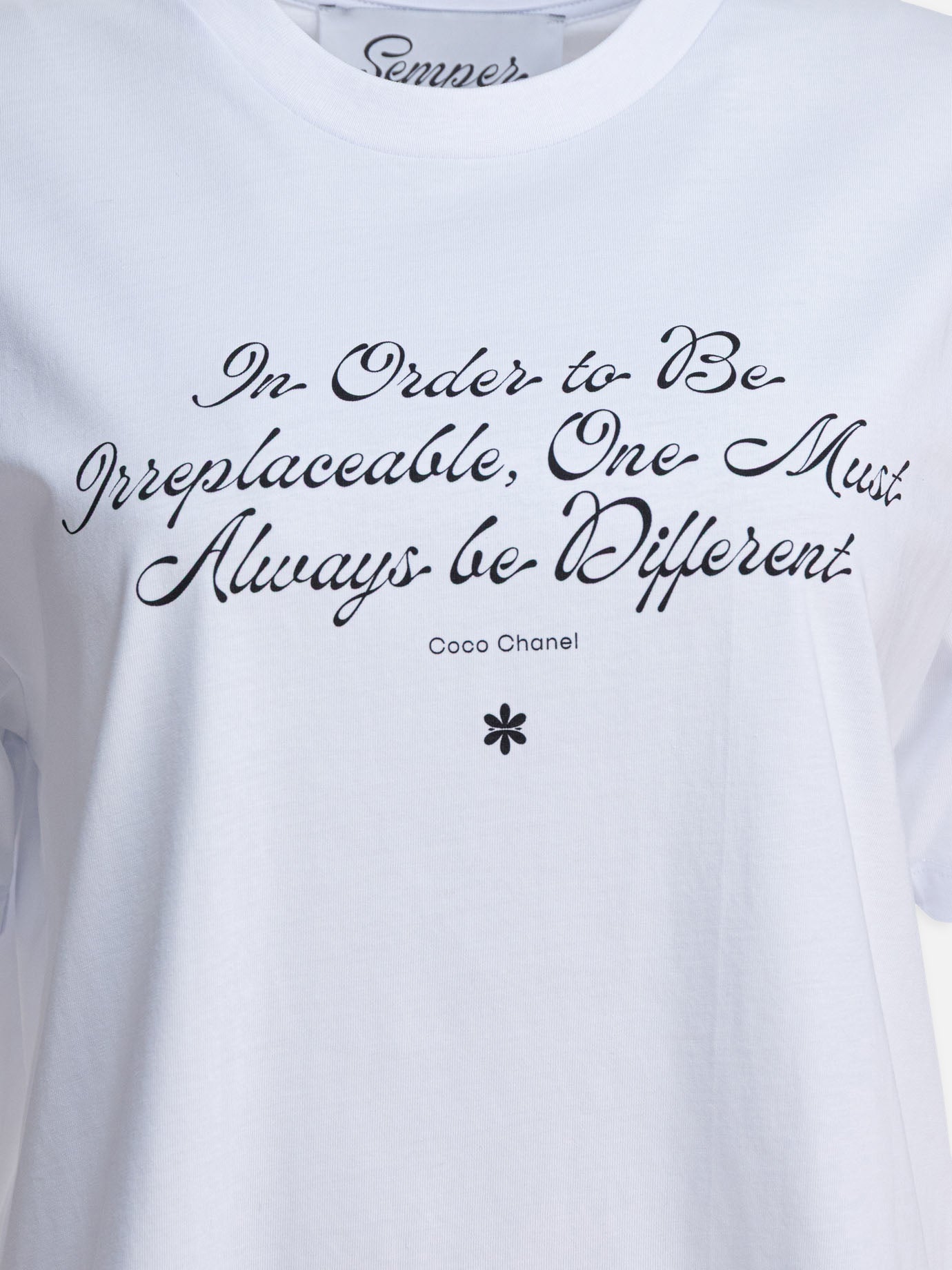 T-shirt girocollo Graphics  Bianco - Semper Donna | PDP | VIETTI Online Store | thumbnail_3