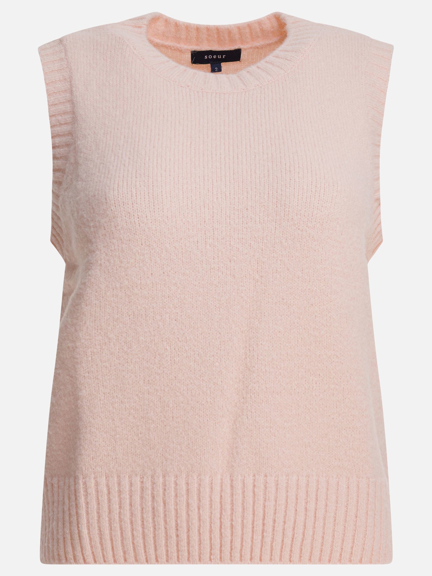 Gilet Solid colour  Rosa - Soeur Donna | PDP | VIETTI Online Store | thumbnail