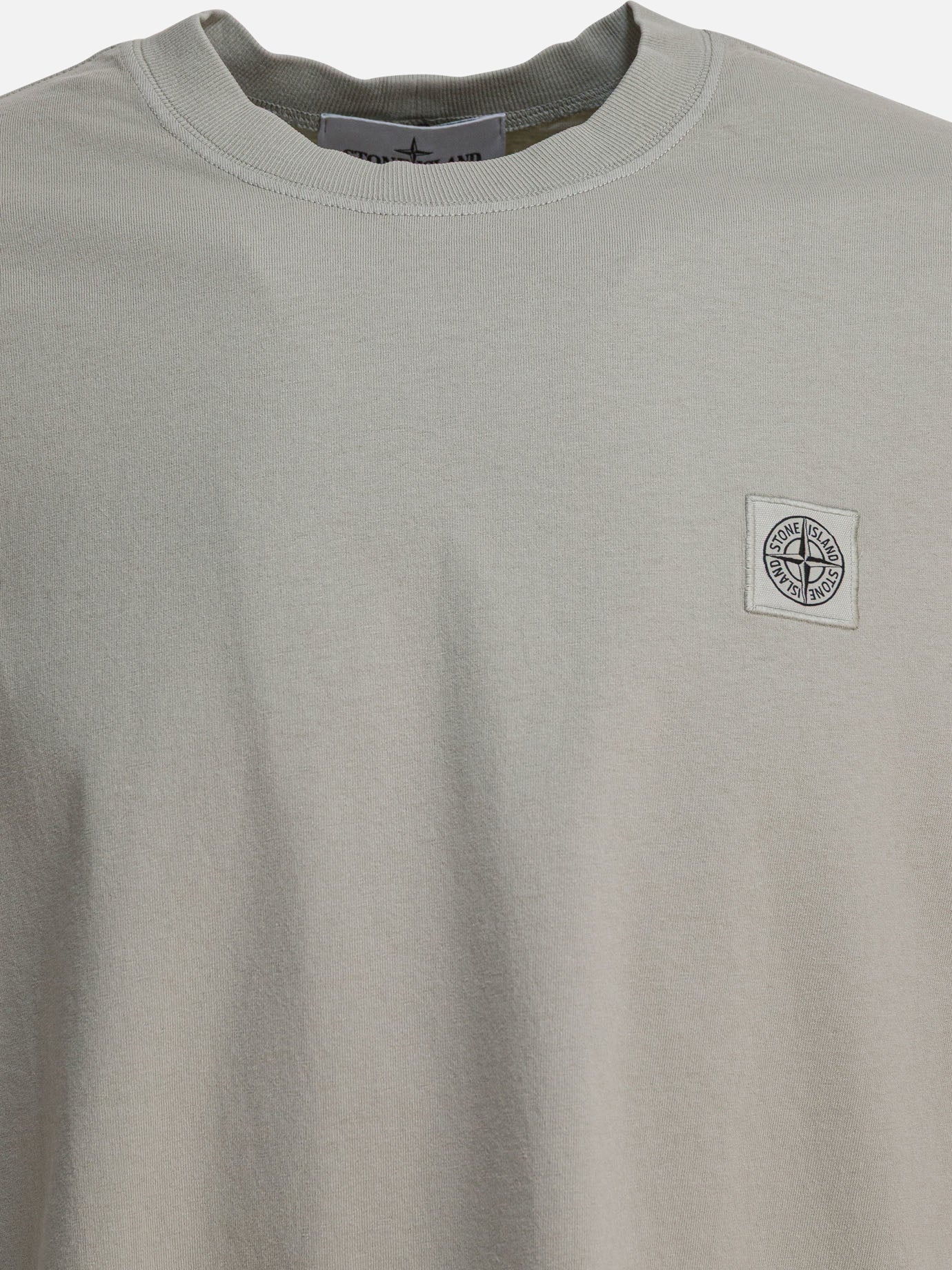 T-shirt girocollo Logo  Verde - Stone Island Uomo | PDP | VIETTI Online Store | thumbnail_2