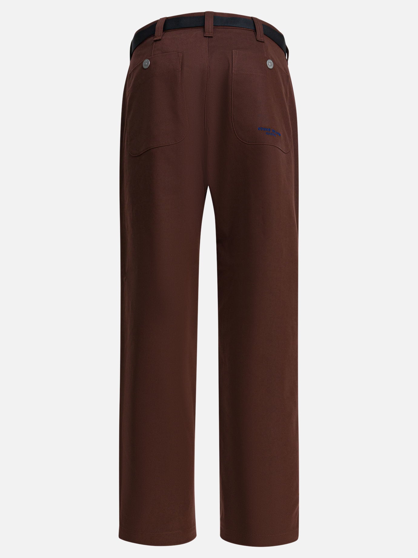 Leisure trousers Solid colour  Bordeaux - Stone Island Men | PDP | VIETTI Online Store | thumbnail_2