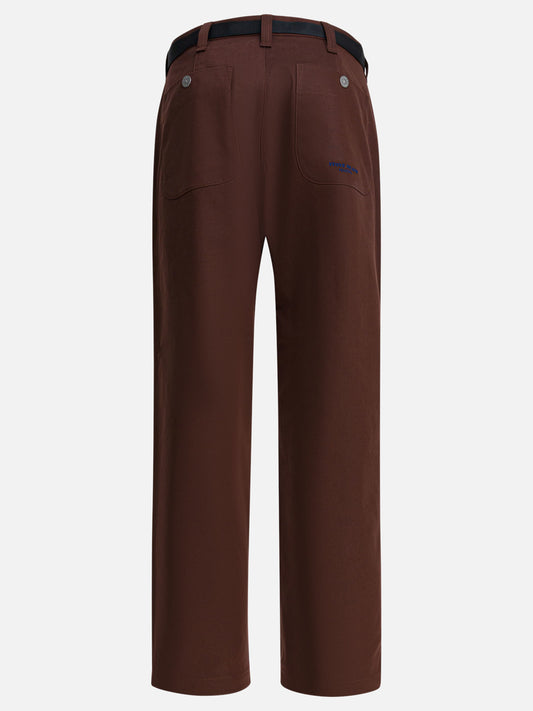 Leisure trousers Solid colour  Bordeaux - Stone Island Men | PDP | VIETTI Online Store | 2
