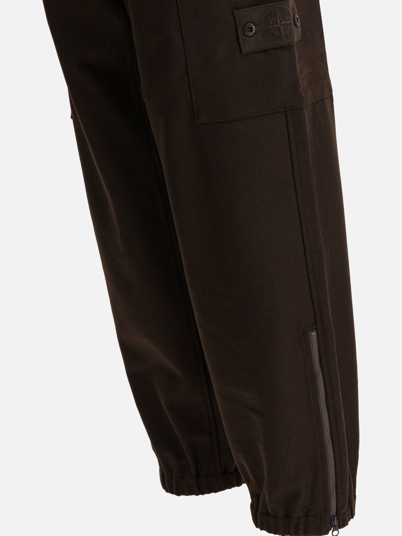 Pantaloni cargo & parachute Solid colour  Marrone - Stone Island Uomo | PDP | VIETTI Online Store | Zoom-Modal_4
