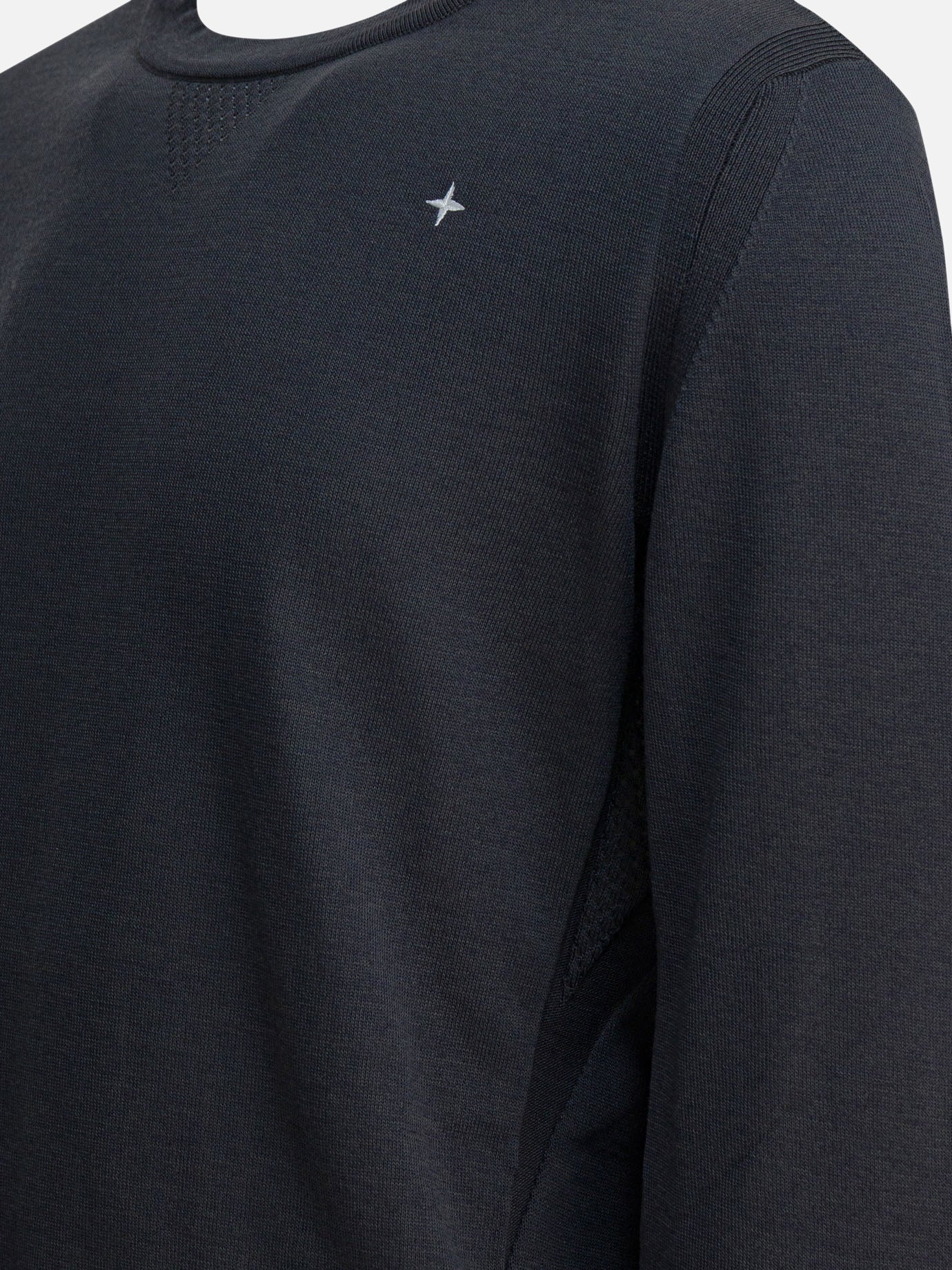 Crewneck sweaters Solid colour  Grey - Stone Island Men | PDP | VIETTI Online Store | thumbnail_4