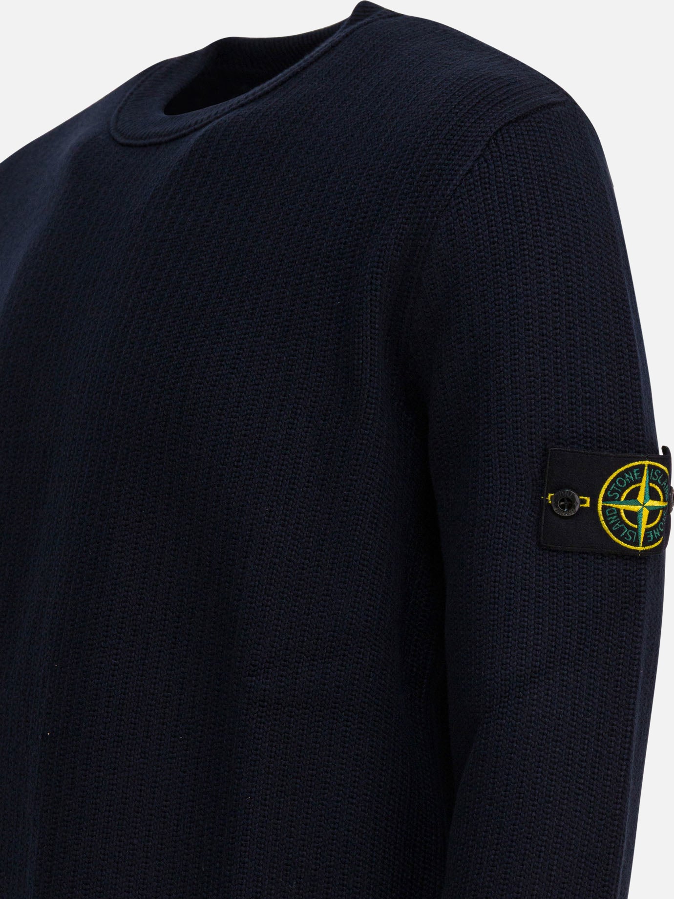 Crewneck sweaters Logo  Blue - Stone Island Men | PDP | VIETTI Online Store | Zoom-Modal_4
