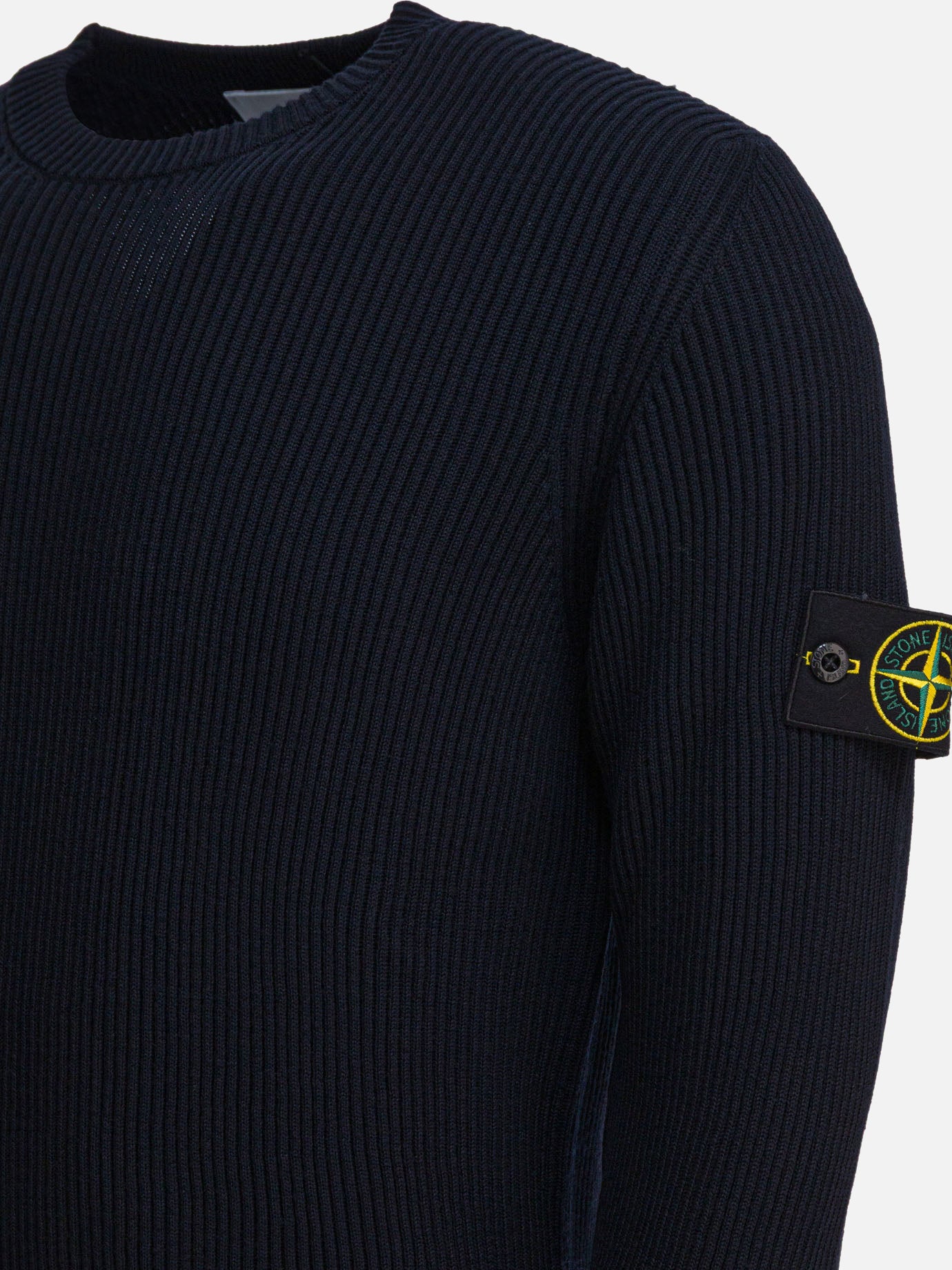 Maglioni girocollo Logo  Blu - Stone Island Uomo | PDP | VIETTI Online Store | Zoom-Modal_3
