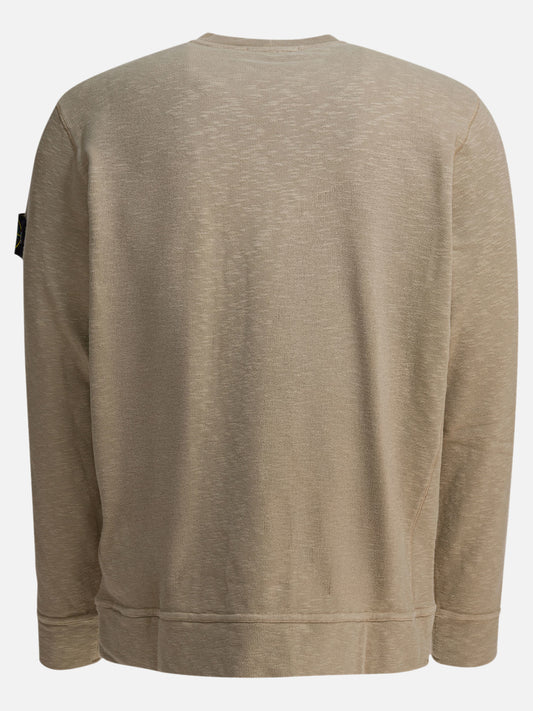 Felpe girocollo Logo  Beige - Stone Island Uomo | PLP | VIETTI Online Store | 2
