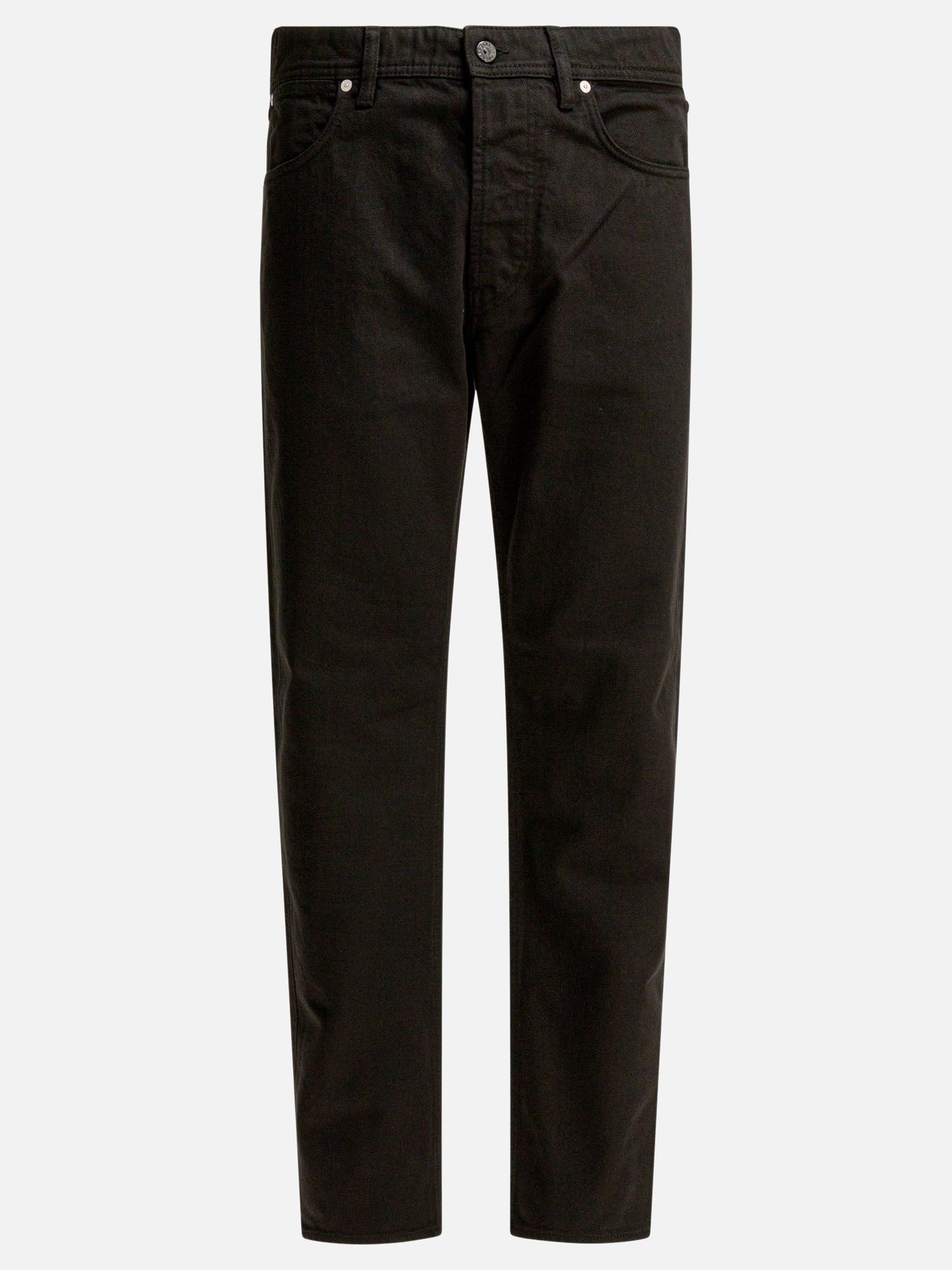Straight-leg jeans Solid colour  Black - Stone Island Men | PDP | VIETTI Online Store | Zoom-Modal
