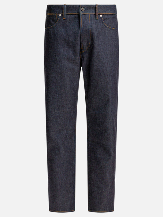 Jeans a gamba dritta Solid colour  Blu - Stone Island Uomo | PDP | VIETTI Online Store 
