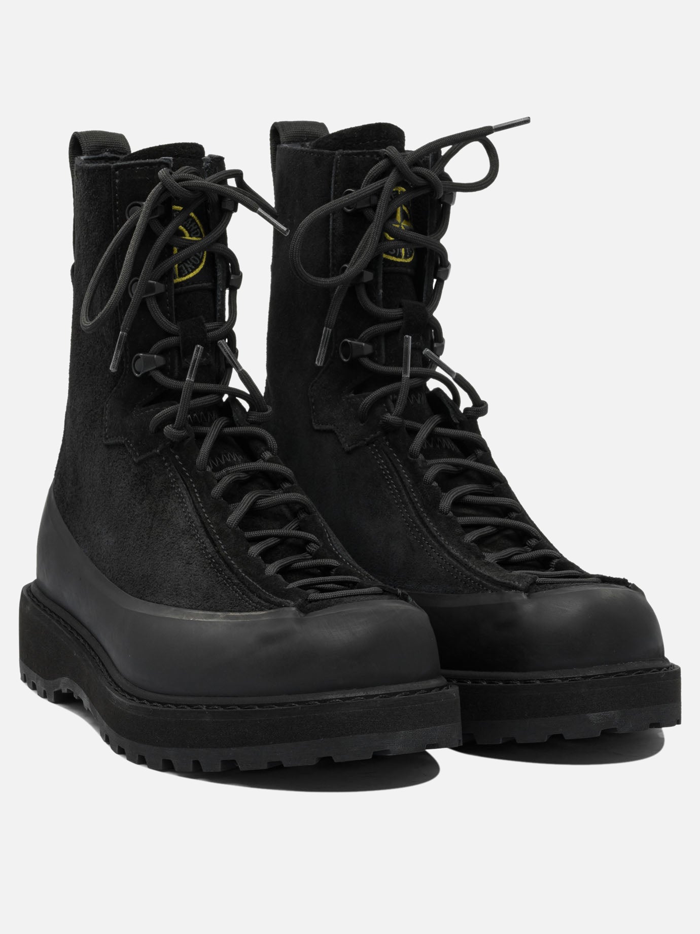 Hiking shoes 100% calf leather - 100% rubber  Black - Stone Island Men | PDP | VIETTI Online Store | thumbnail_2