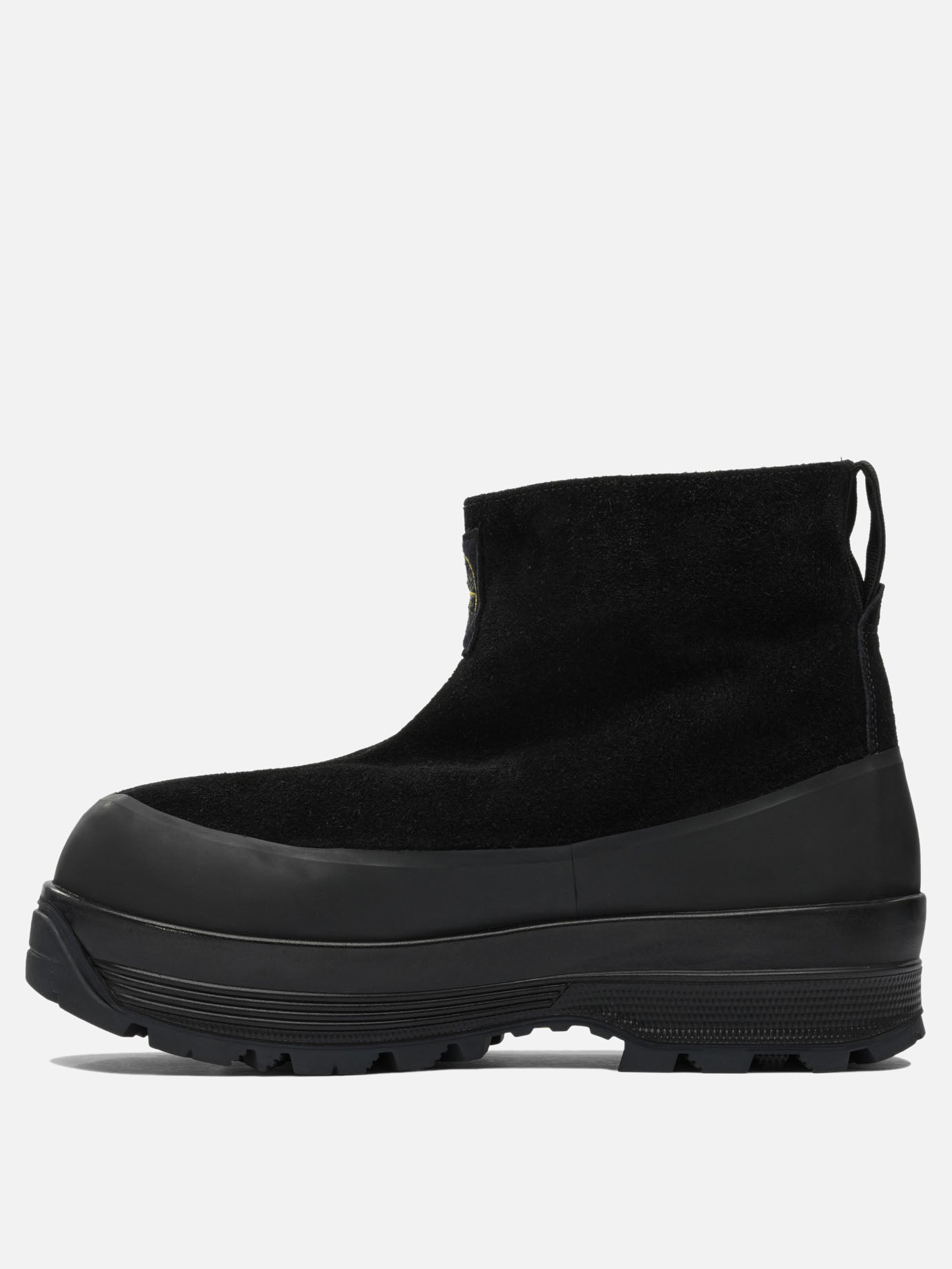 Stivaletti da pioggia 100% calf leather - 100% rubber  Nero - Stone Island Uomo | PDP | VIETTI Online Store | Zoom-Modal_3
