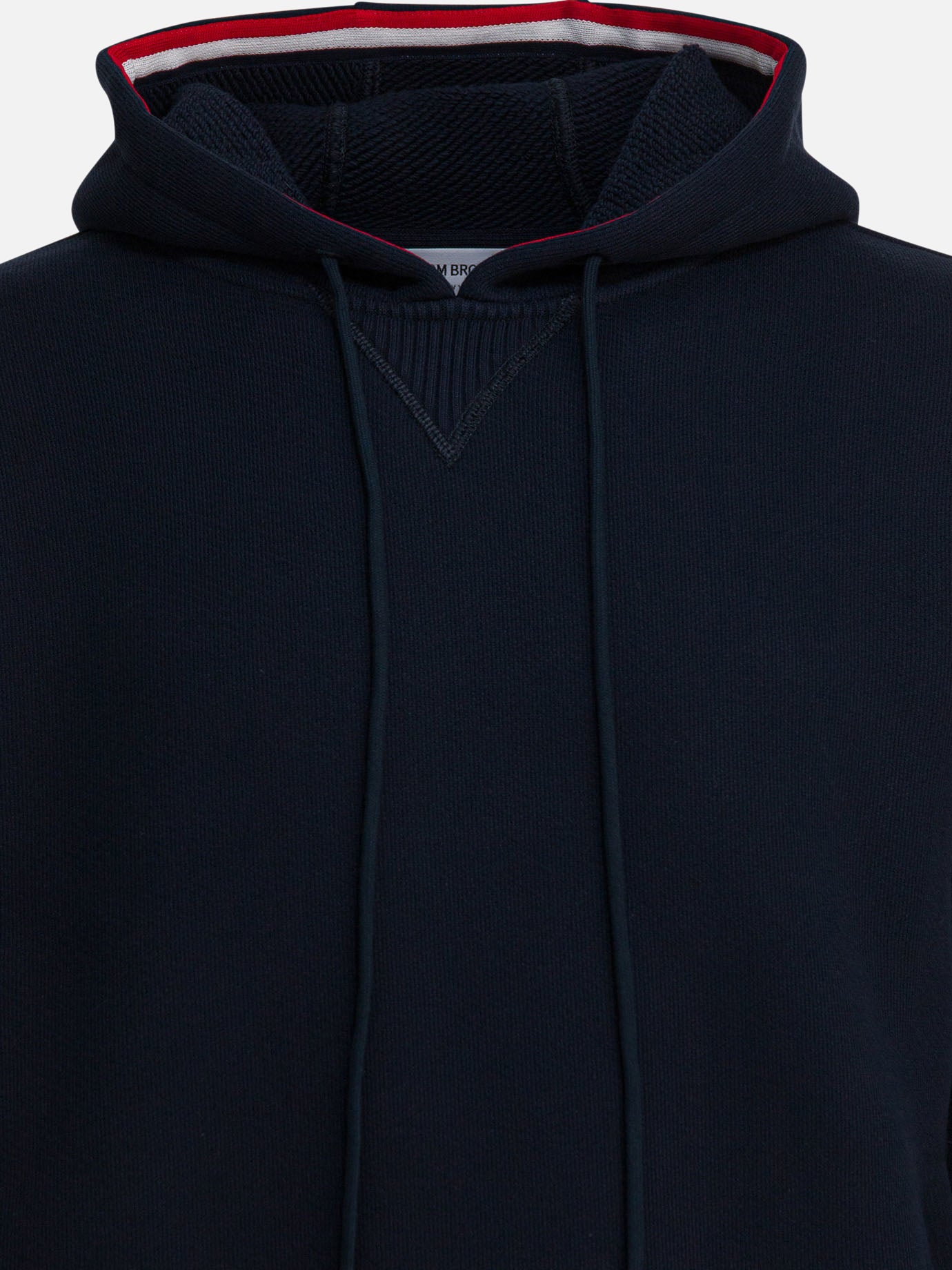 Hoodies Solid colour  Blue - Thom Browne Men | PDP | VIETTI Online Store | Zoom-Modal_3
