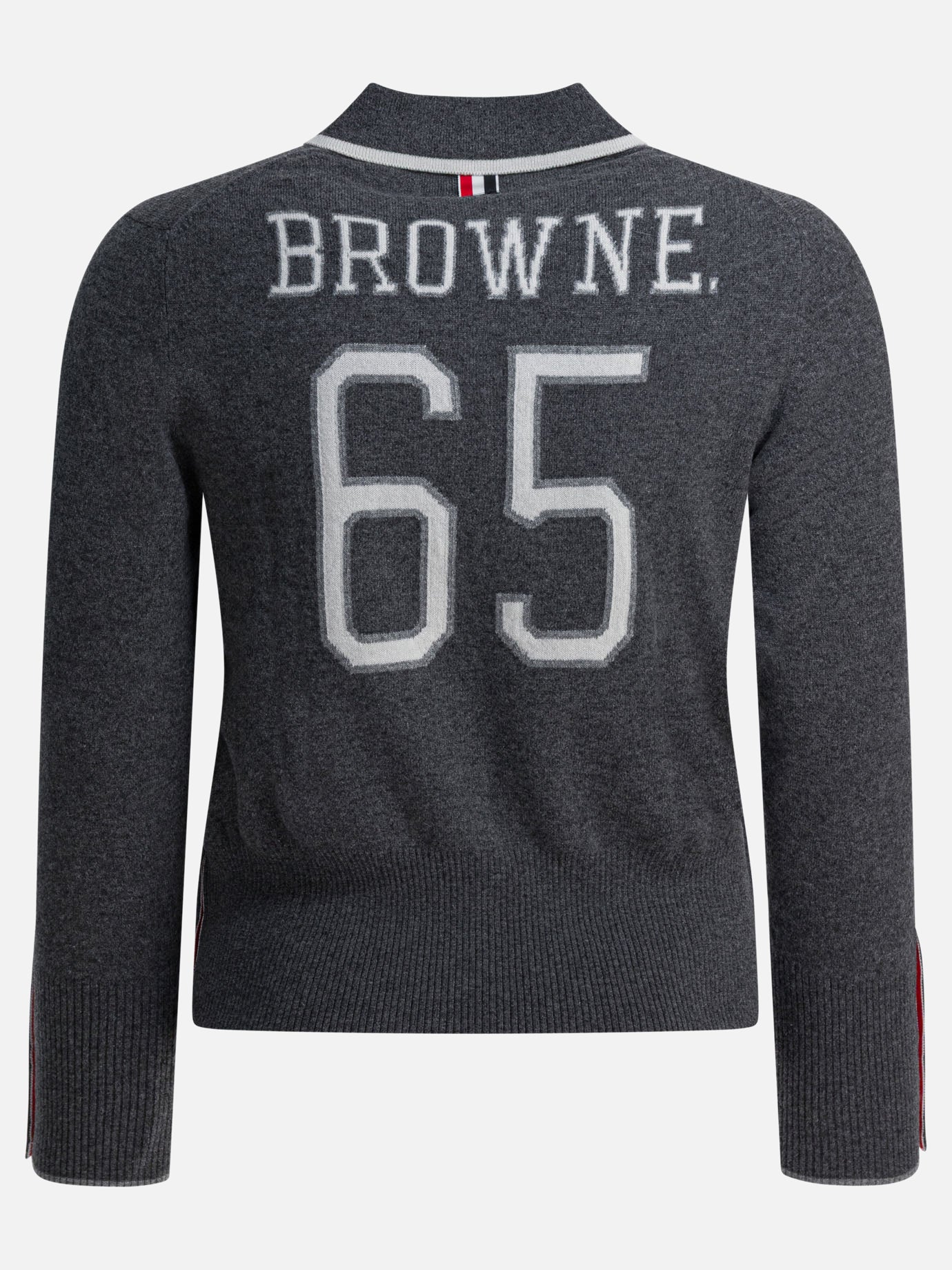 Polo con bottoni Logo  Nero - Thom Browne Uomo | PDP | VIETTI Online Store | Zoom-Modal_2
