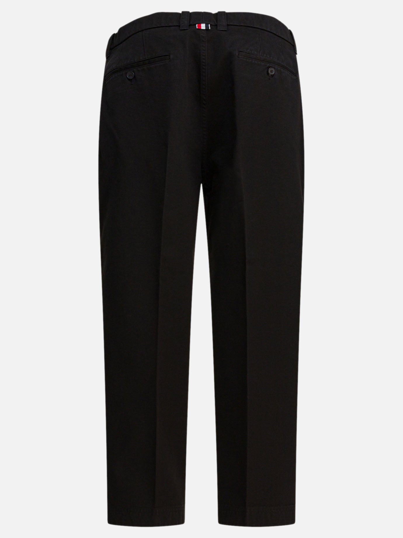 Leisure trousers Solid colour  Black - Thom Browne Men | PDP | VIETTI Online Store | Zoom-Modal_2
