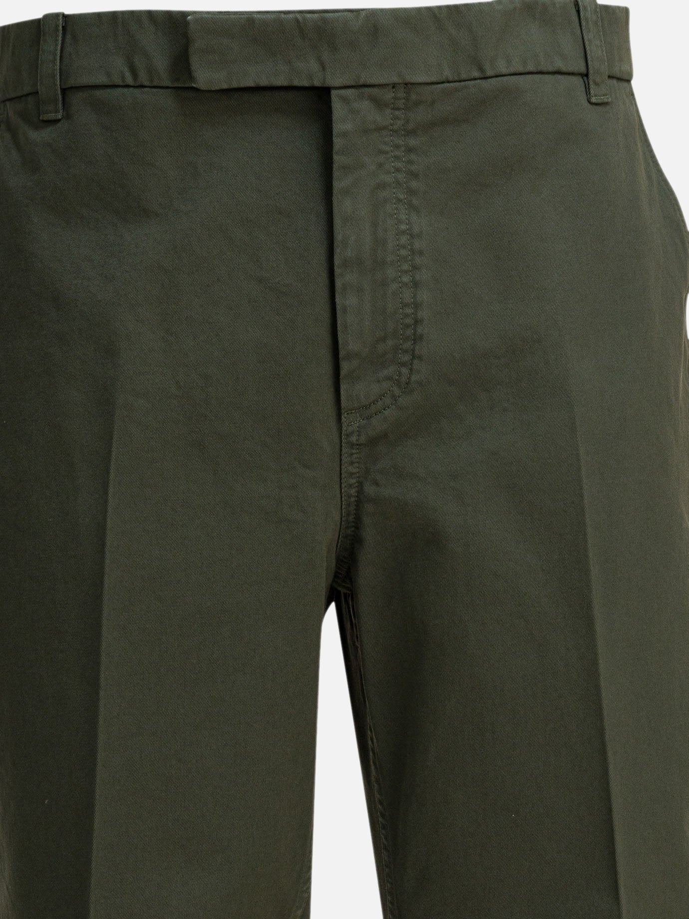 Leisure trousers Solid colour  Green - Thom Browne Men | PDP | VIETTI Online Store | thumbnail_3
