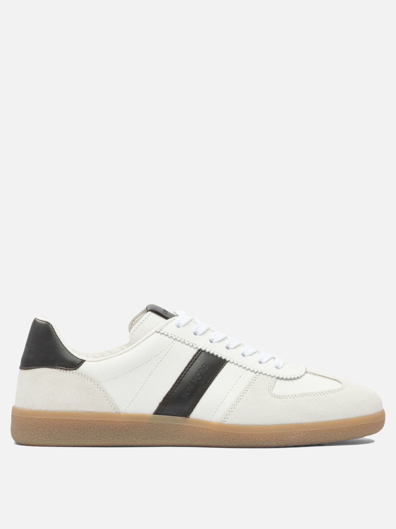 Low top sneakers 98% calf leather 2% cotton - 100% rubber  White - Tom Ford Men | PDP | VIETTI Online Store | Zoom-Modal

