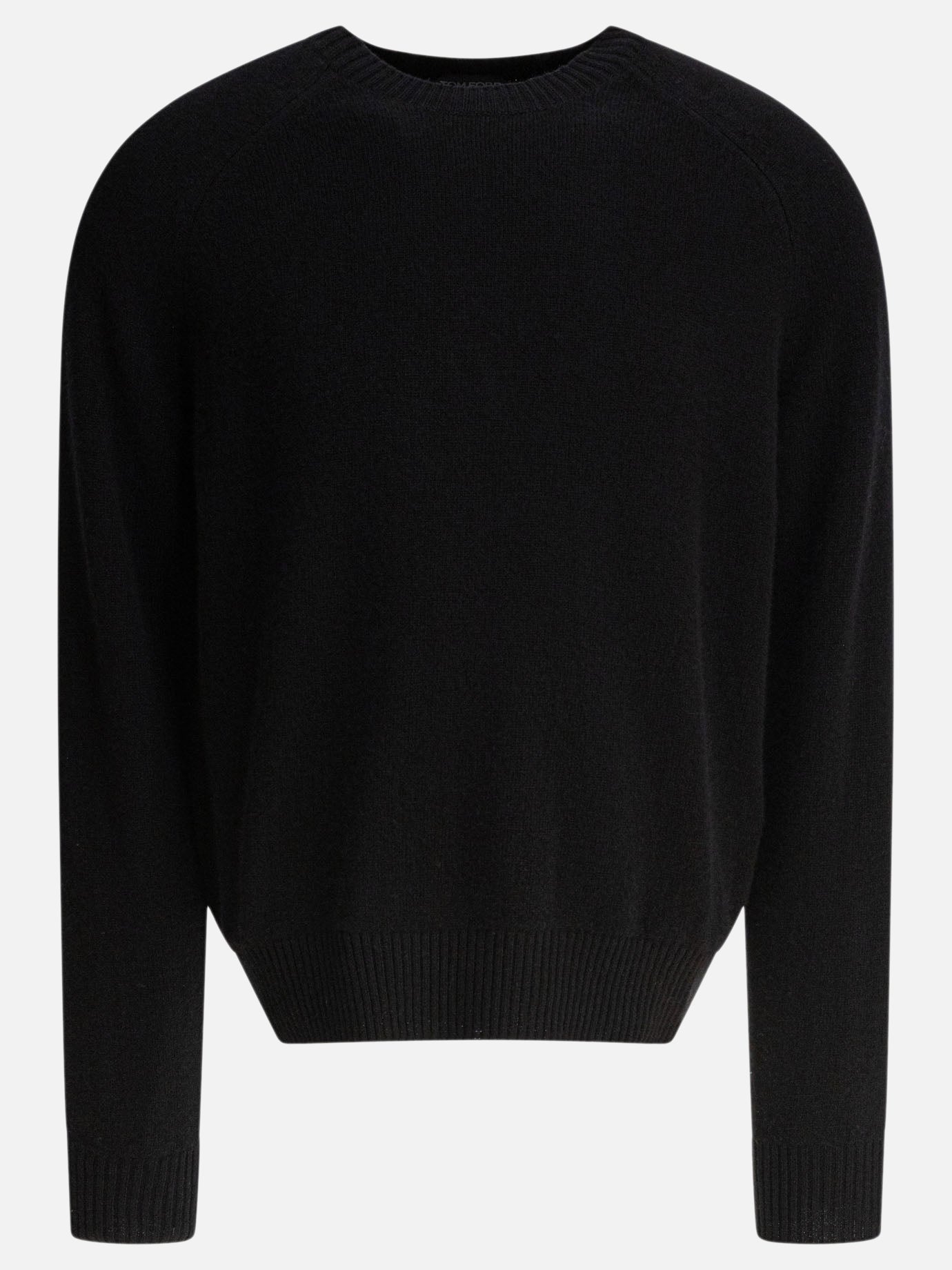 Crewneck sweaters Solid colour  Black - Tom Ford Men | PDP | VIETTI Online Store | Zoom-Modal
