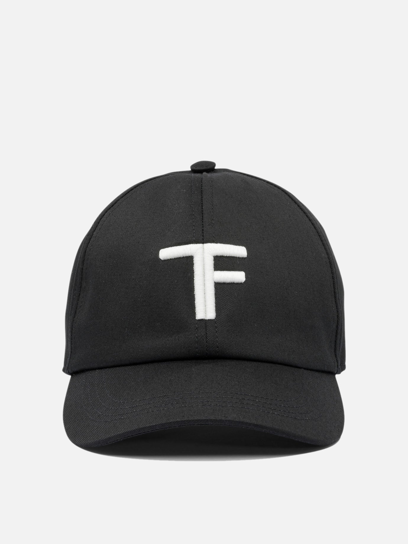 Cappelli da baseball 95% cotton 5% calf leather  Nero - Tom Ford Uomo | PDP | VIETTI Online Store | Zoom-Modal
