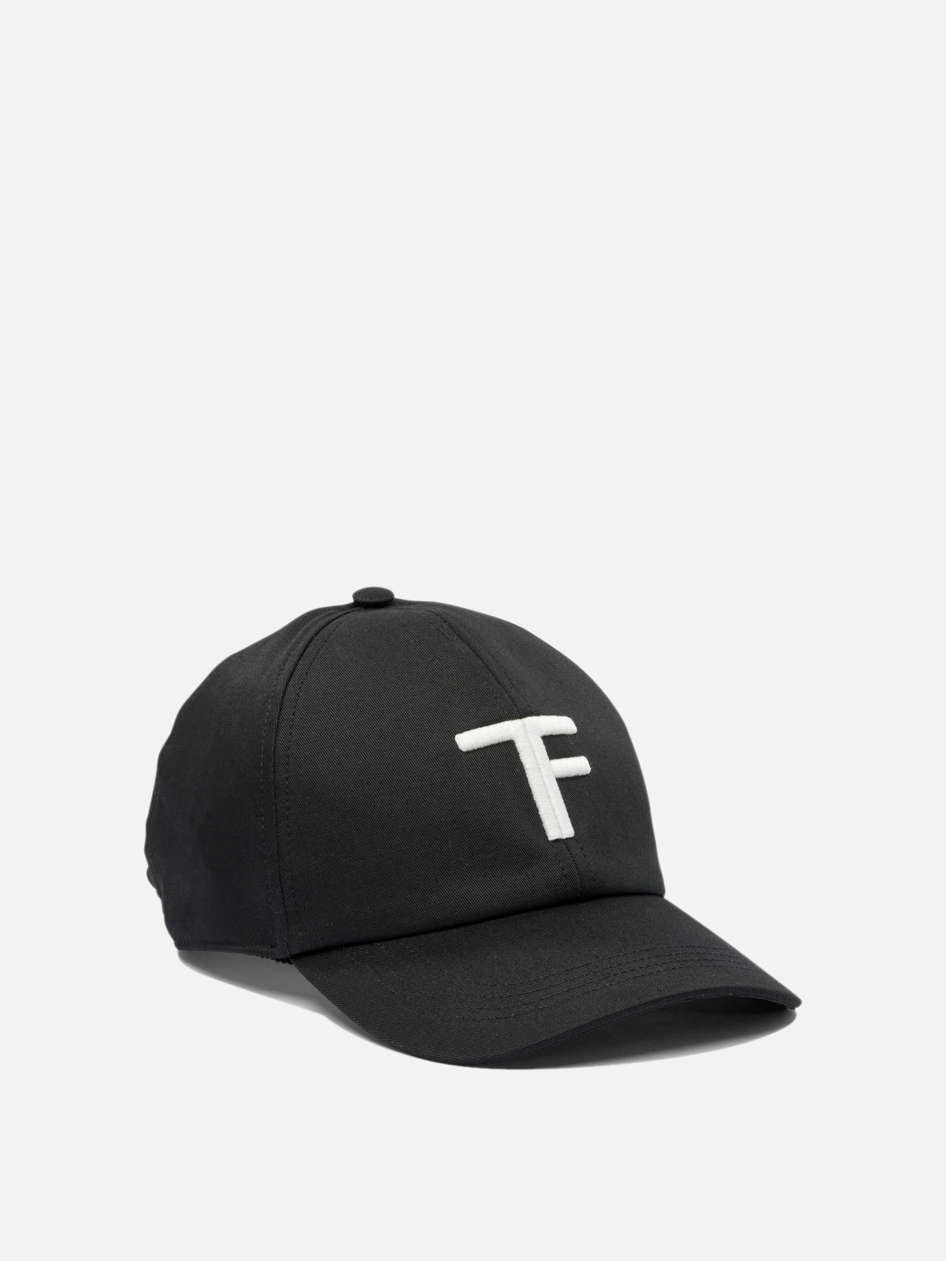 Cappelli da baseball 95% cotton 5% calf leather  Nero - Tom Ford Uomo | PDP | VIETTI Online Store | thumbnail_2