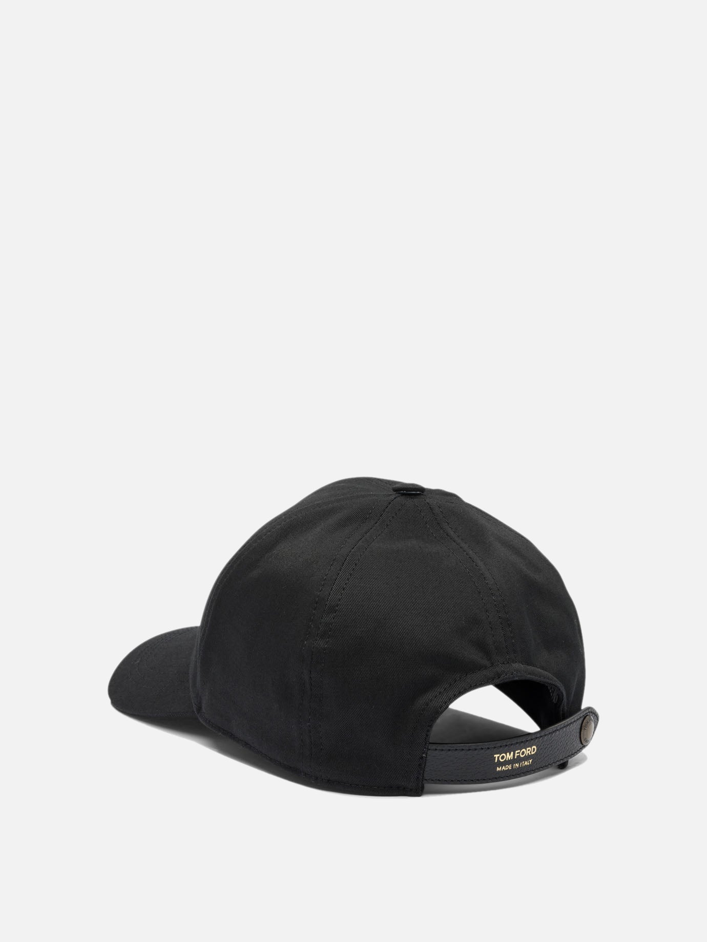 Cappelli da baseball 95% cotton 5% calf leather  Nero - Tom Ford Uomo | PDP | VIETTI Online Store | Zoom-Modal_3
