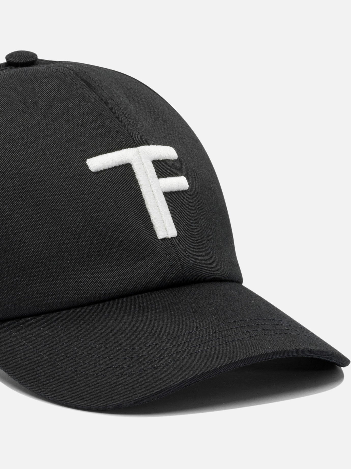 Cappelli da baseball 95% cotton 5% calf leather  Nero - Tom Ford Uomo | PDP | VIETTI Online Store | thumbnail_4