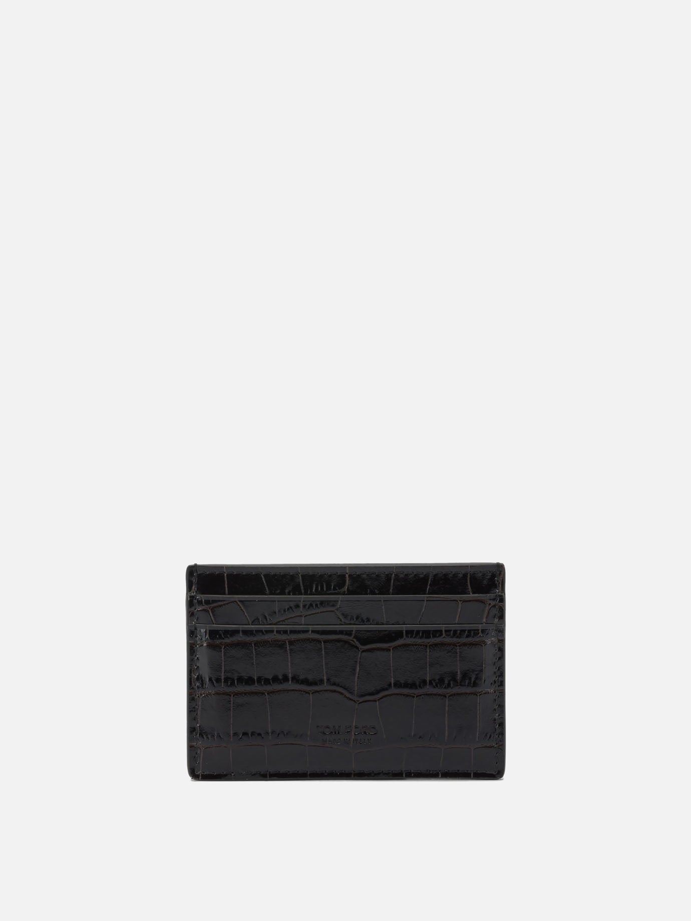 Card holders 100% calf leather  Brown - Tom Ford Men | PDP | VIETTI Online Store | thumbnail