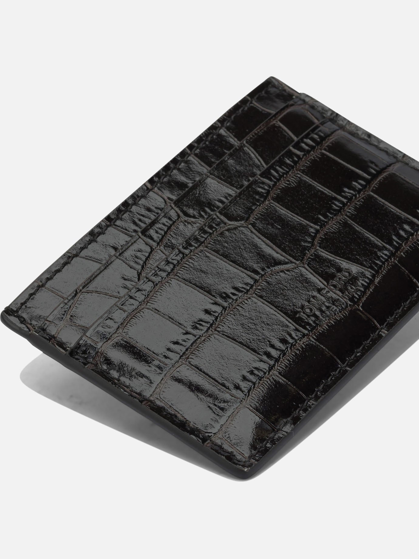 Card holders 100% calf leather  Brown - Tom Ford Men | PDP | VIETTI Online Store | thumbnail_4