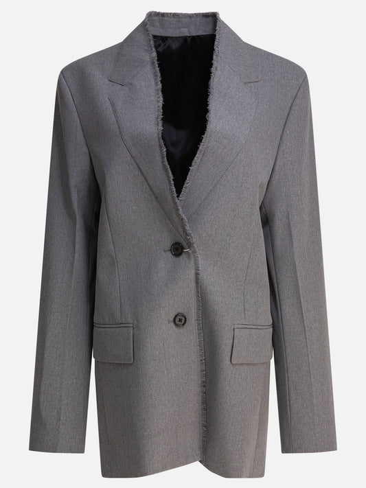 Blazer Solid colour  Grigio - Toteme Donna | PDP | VIETTI Online Store 
