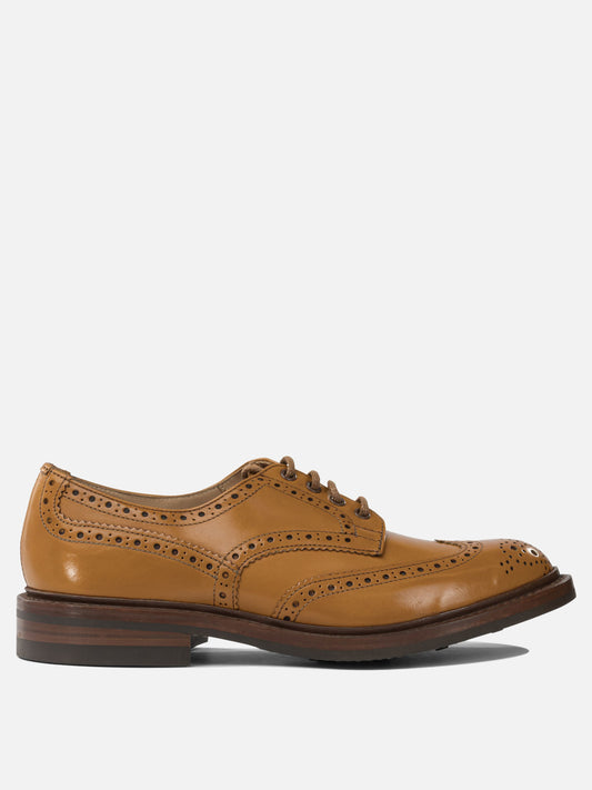 Derby 100% leather - 50% leather 50% rubber  Marrone - Tricker's Uomo | PLP | VIETTI Online Store 
