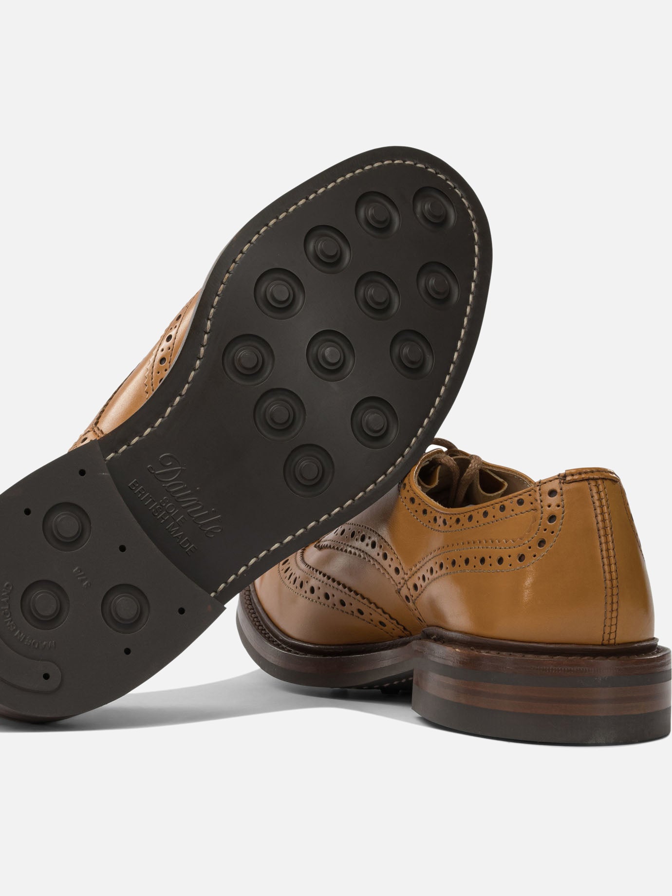 Derby 100% leather - 50% leather 50% rubber  Marrone - Tricker's Uomo | PDP | VIETTI Online Store | Zoom-Modal_5
