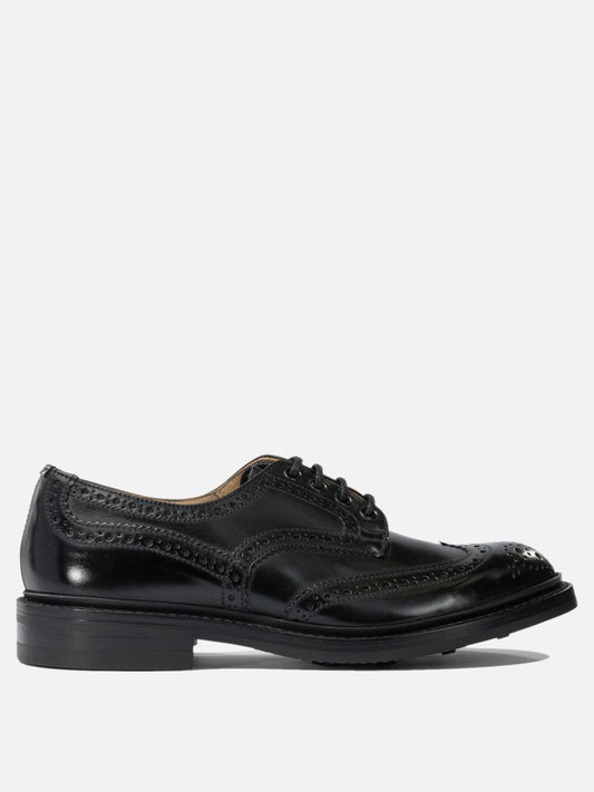 Derby 100% leather - 100% rubber  Nero - Tricker's Uomo | VIETTI Online Store 
