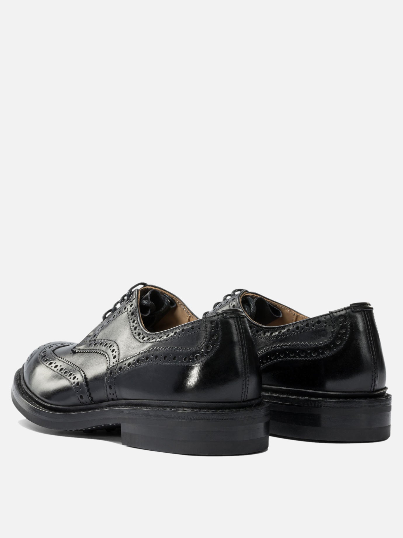 Derby 100% leather - 100% rubber  Nero - Tricker&#39;s Uomo | PDP | VIETTI Online Store | thumbnail_4
