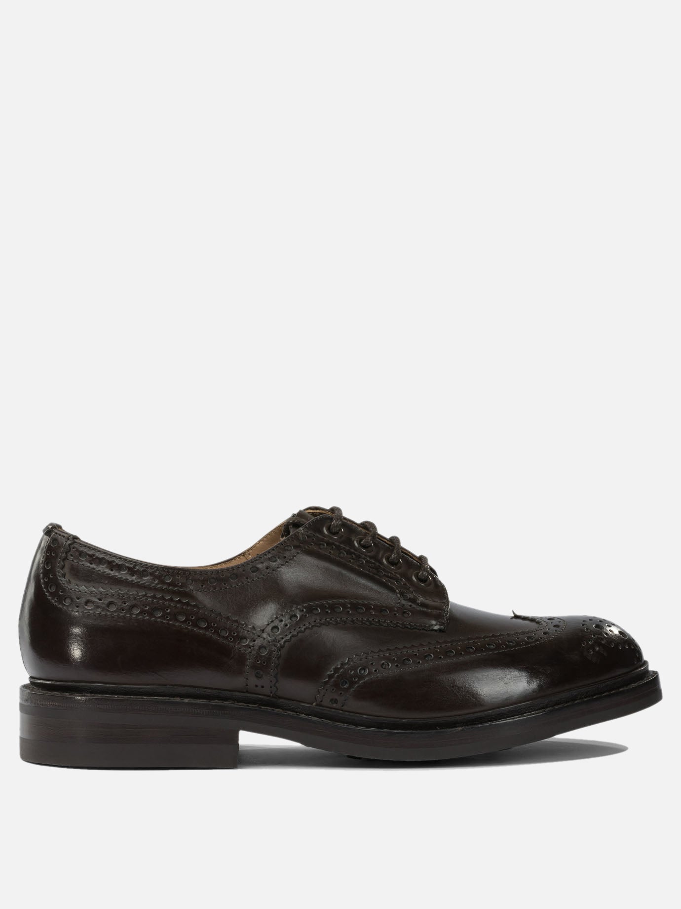 Derby 100% leather - 100% rubber  Marrone - Tricker&#39;s Uomo | PDP | VIETTI Online Store | thumbnail