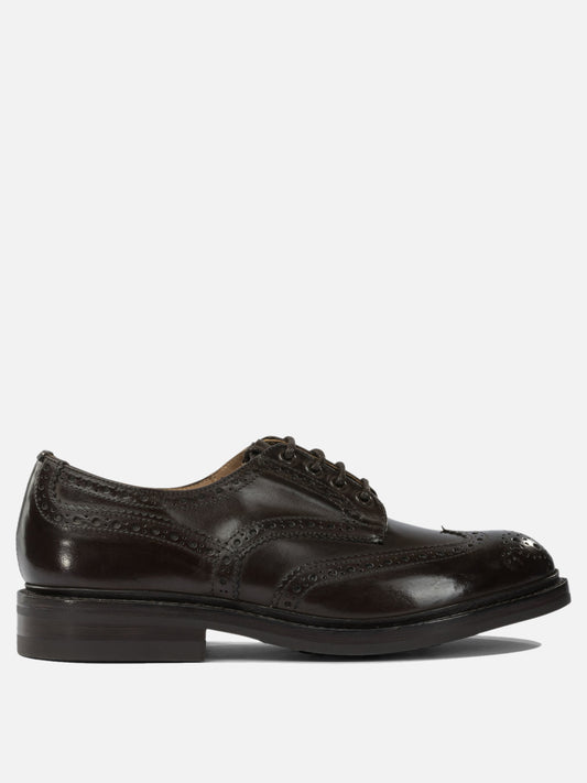 Derby 100% leather - 100% rubber  Marrone - Tricker's Uomo | VIETTI Online Store 
