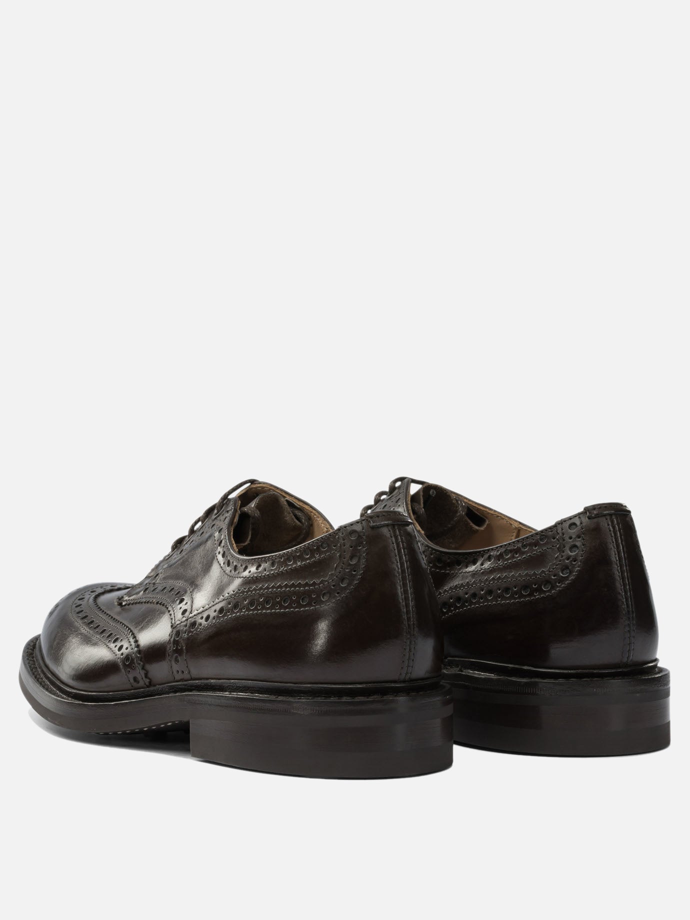 Derby 100% leather - 100% rubber  Marrone - Tricker&#39;s Uomo | PDP | VIETTI Online Store | thumbnail_4