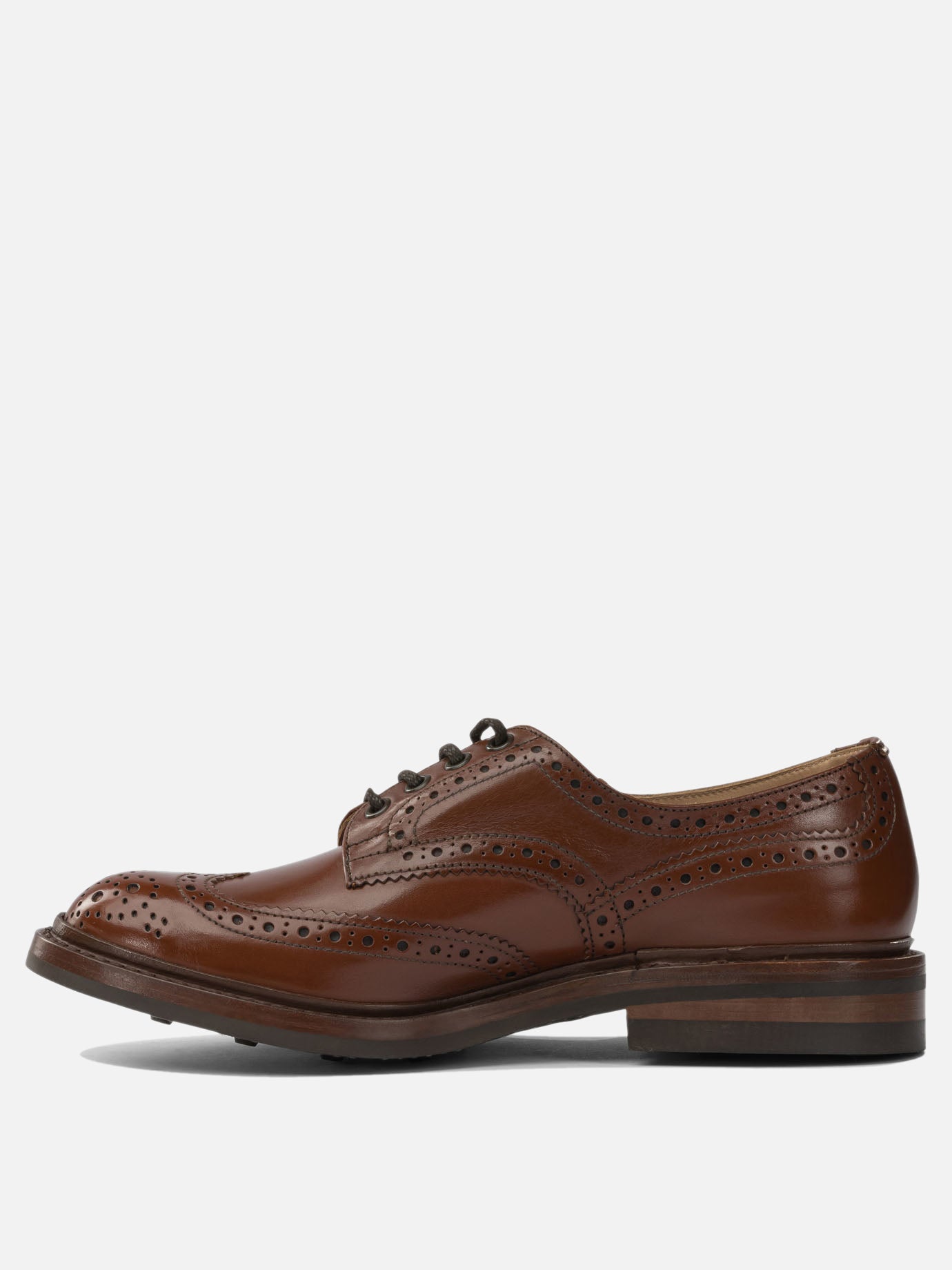 Derby 100% leather - 100% rubber  Marrone - Tricker&#39;s Uomo | PDP | VIETTI Online Store | thumbnail_3