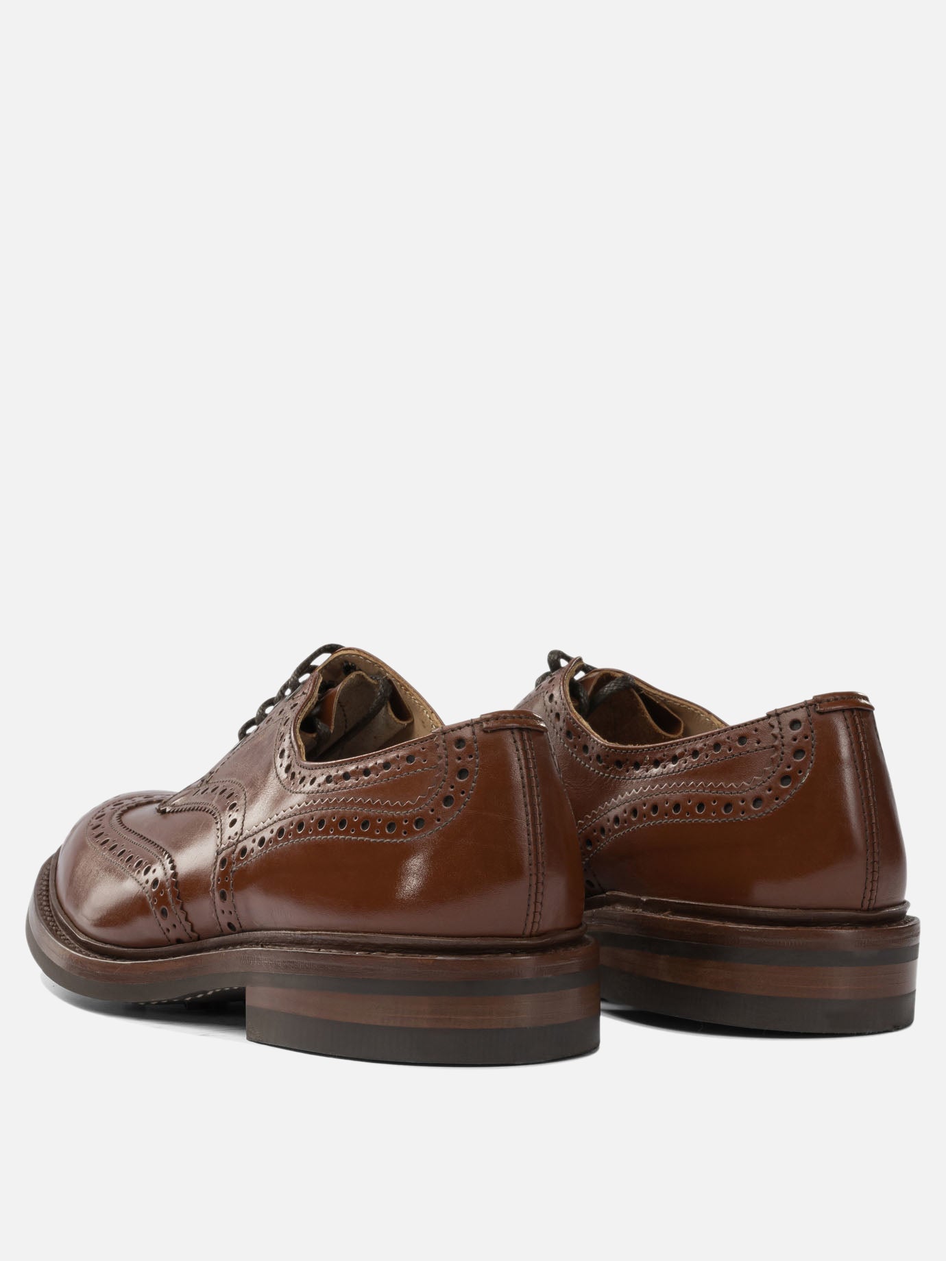 Derby 100% leather - 100% rubber  Marrone - Tricker's Uomo | PDP | VIETTI Online Store | Zoom-Modal_4
