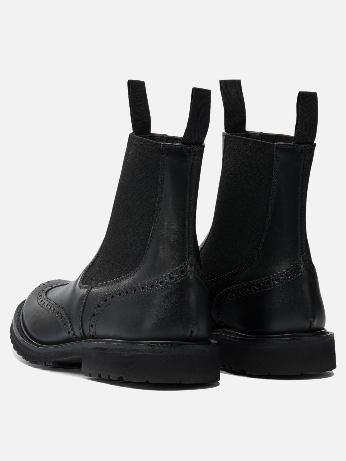 Stivaletti pull-on 100% leather - 100% rubber  Nero - Tricker's Uomo | PDP | VIETTI Online Store | Zoom-Modal_4
