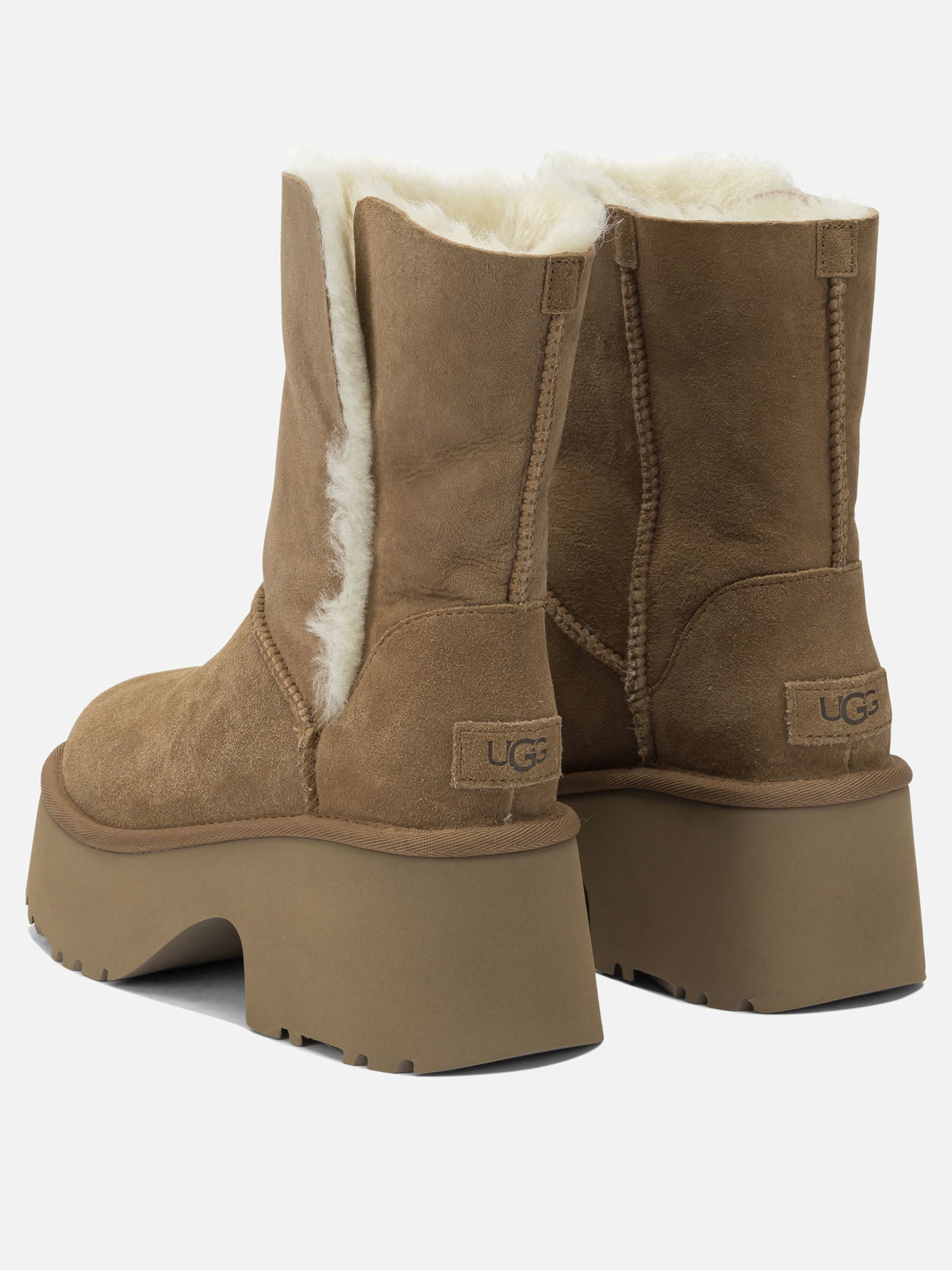 Stivaletti pull-on 100% leather - 100% rubber  Marrone - Ugg Donna | PDP | VIETTI Online Store | thumbnail_4