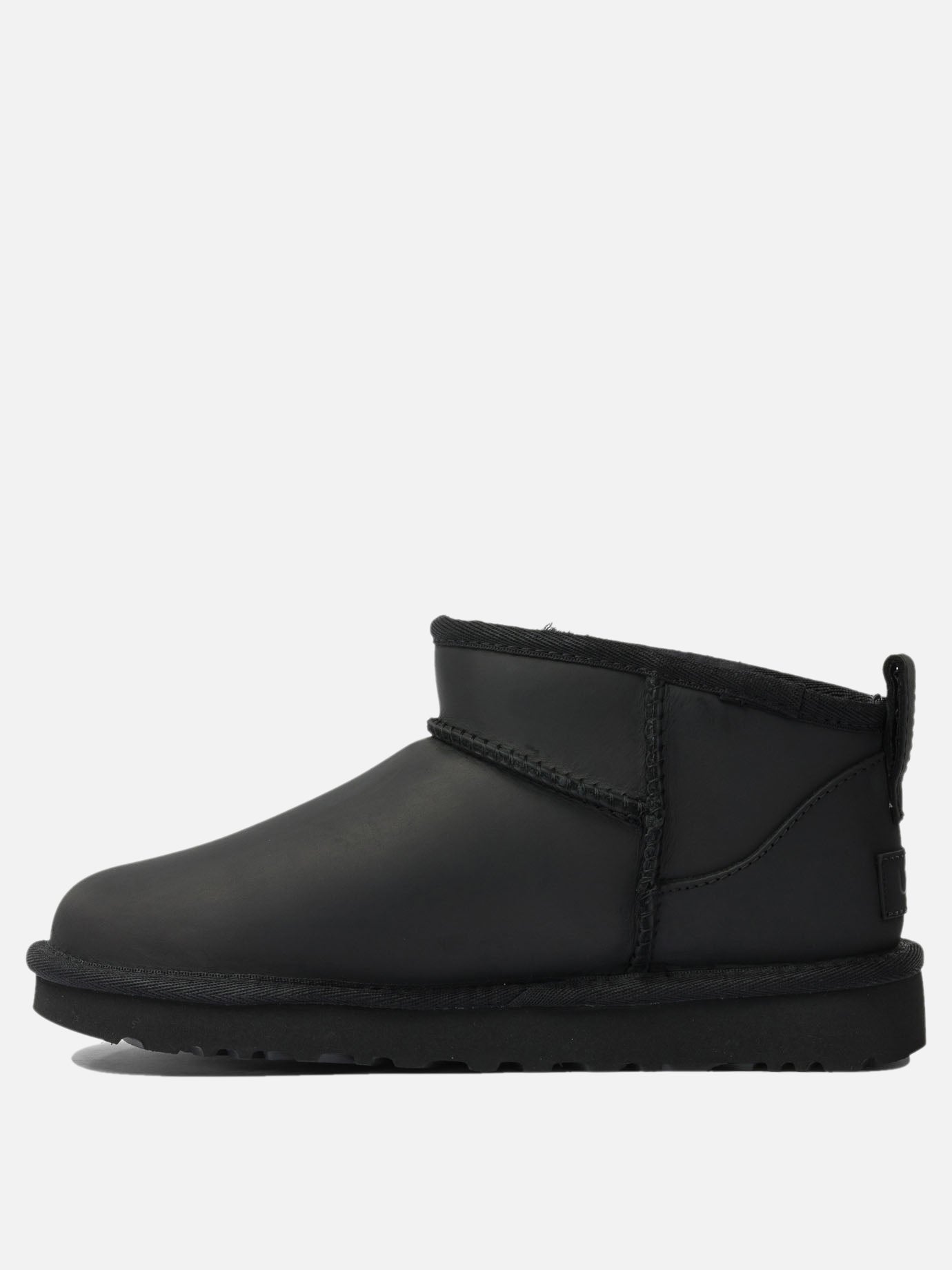 Pull-on boots 100% calf leather - 100% rubber  Black - Ugg Women | PDP | VIETTI Online Store | thumbnail_3