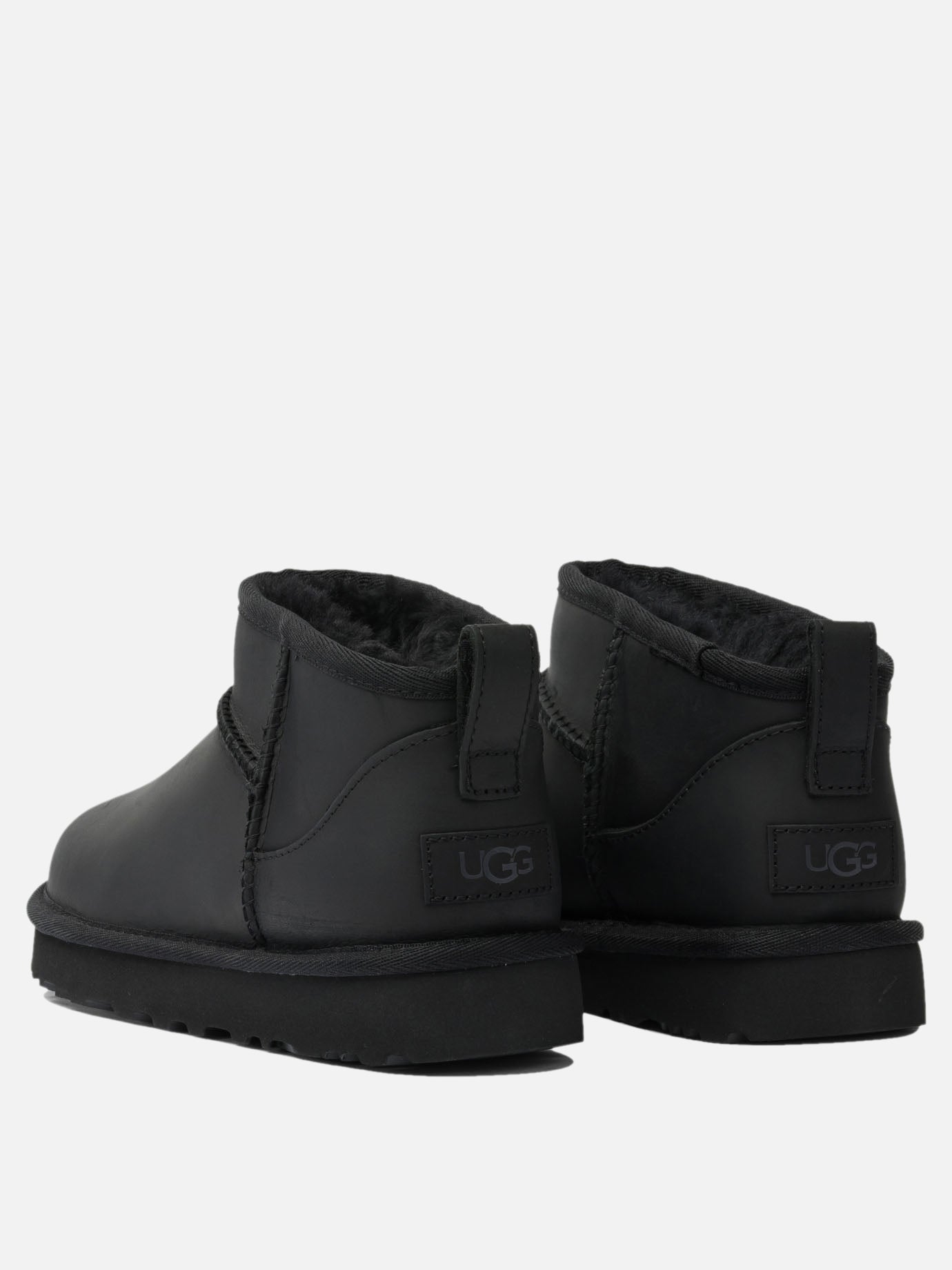 Pull-on boots 100% calf leather - 100% rubber  Black - Ugg Women | PDP | VIETTI Online Store | Zoom-Modal_4
